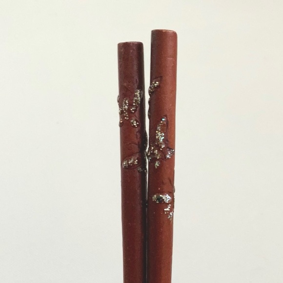 NEW Beautiful Hair stick with red oak wood - Picture 1 of 9